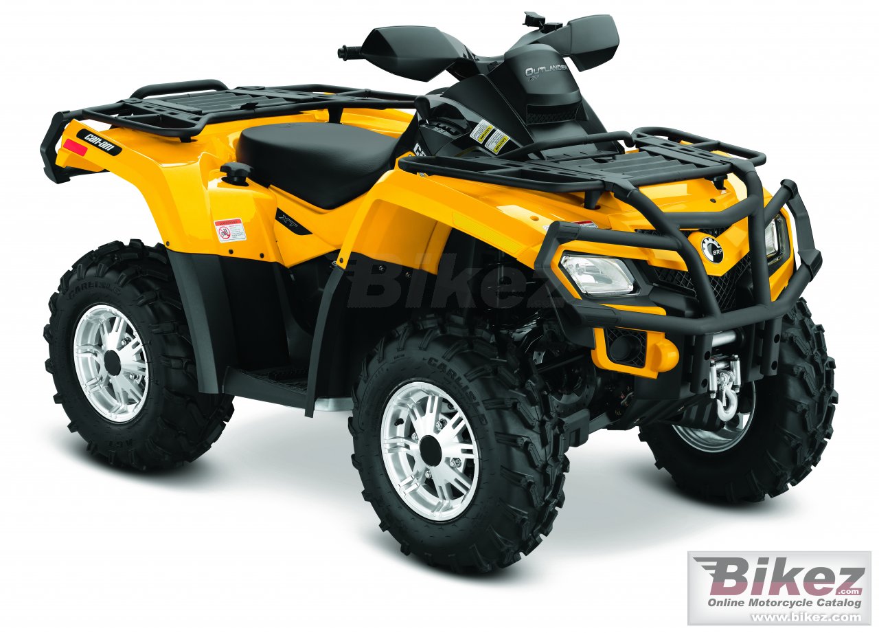 Big Can-Am outlander 800r xt picture and wallpaper from Bikez.com